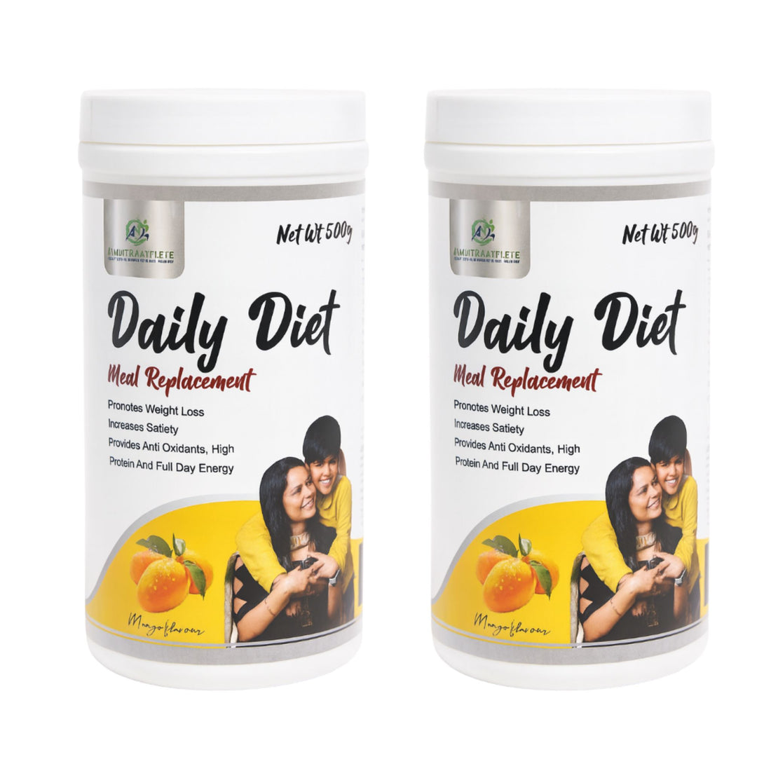 Daily Diet Meal Replacement Powder Pack of 2 (500g each)
