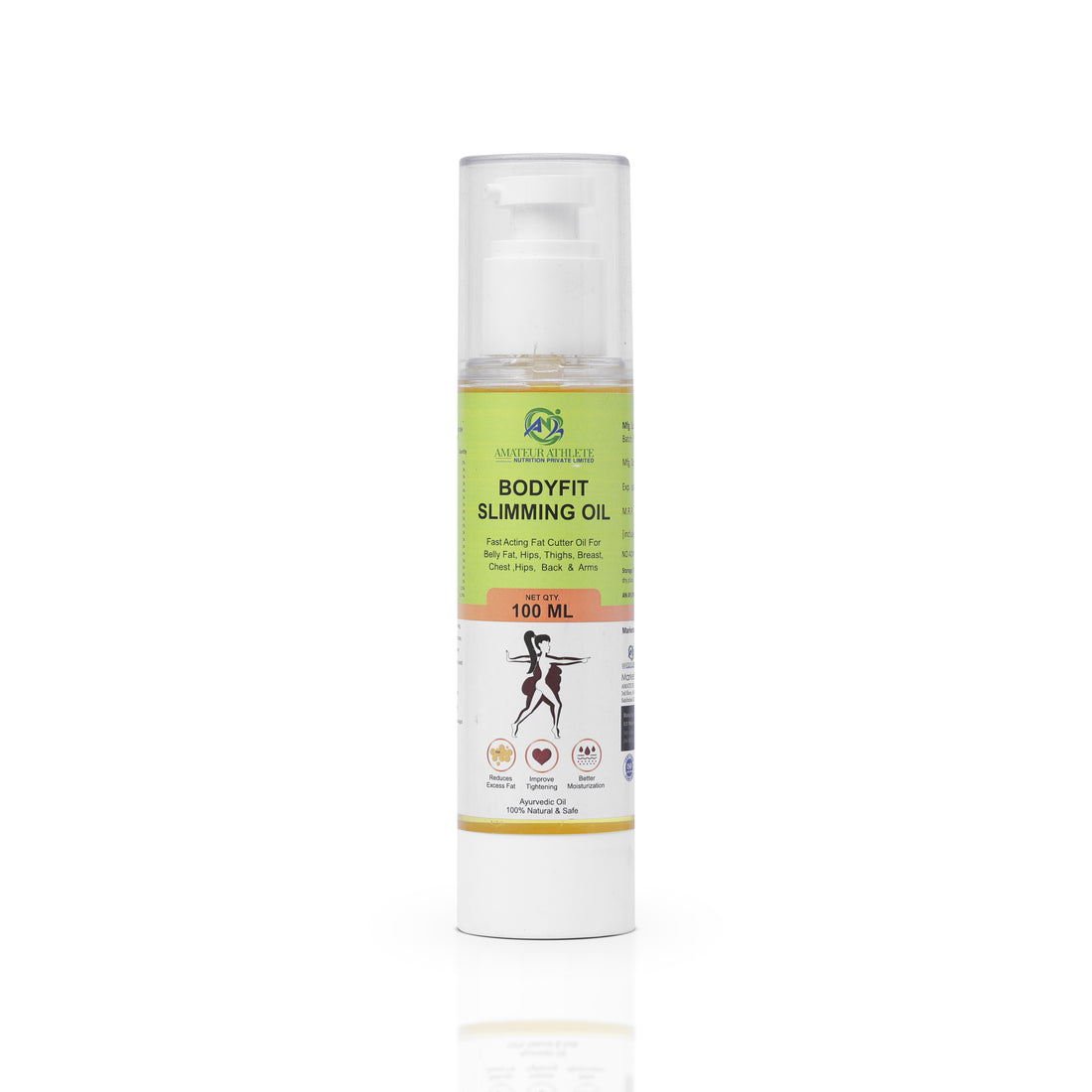 Herbal slimming oil for body fat reduction